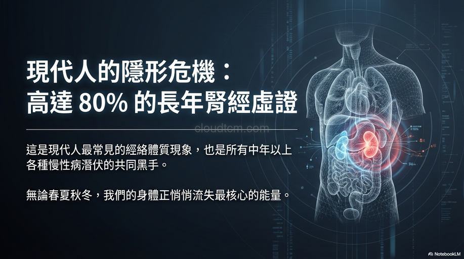 現代人腎經為什麼總是虛證?從季節經絡型態理解!