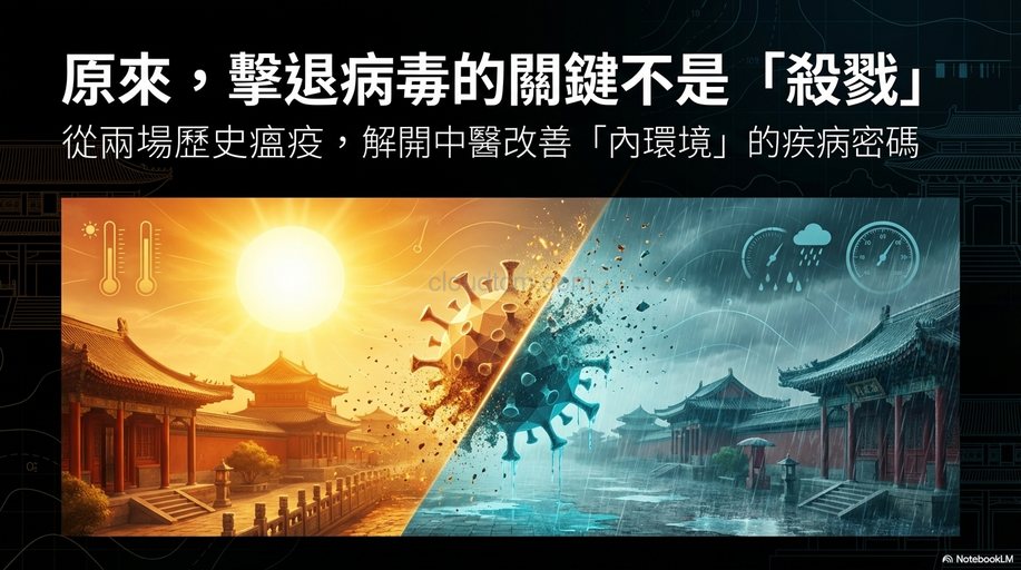 原來，中醫是從改善「內環境」來擊退病毒！《疾病密碼》