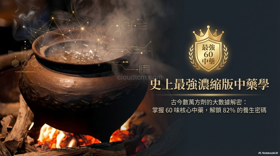 古今數萬中藥方劑，濃縮成精華版中藥學(中藥大數據)