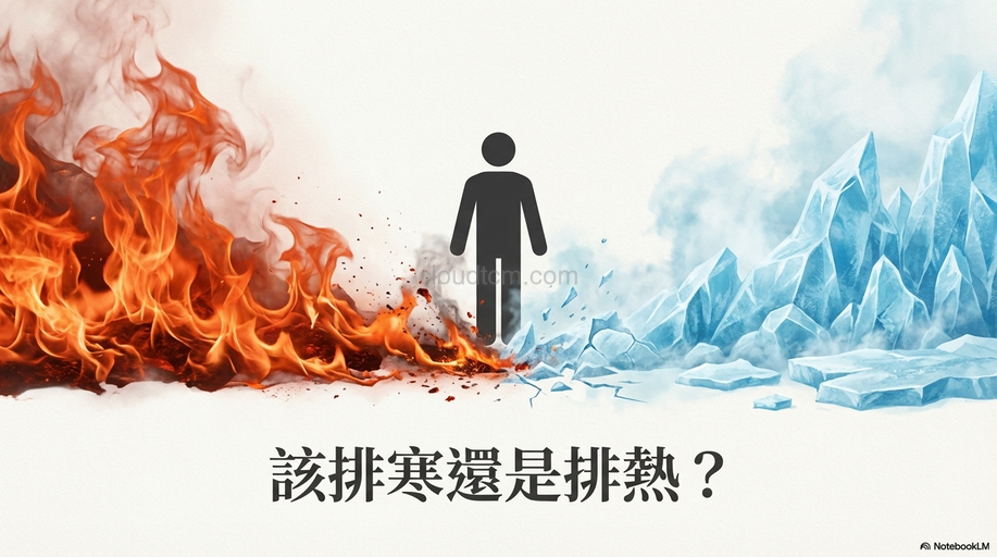 究竟該排寒還是排熱?從經絡數據看到現代人的寒底!