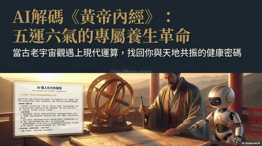 AI理解黃帝內經五運六氣,結合個人經絡體質養生!