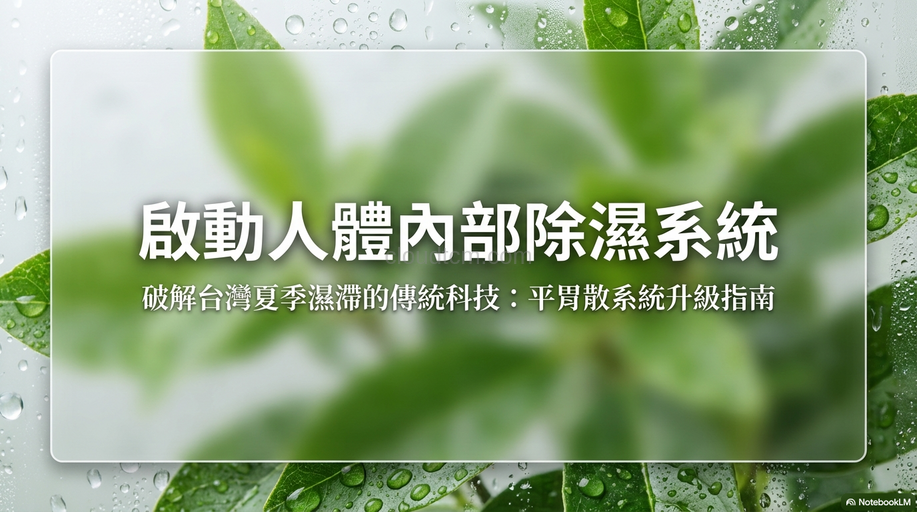平胃散養生該如何運用？台灣地區濕氣重必學！