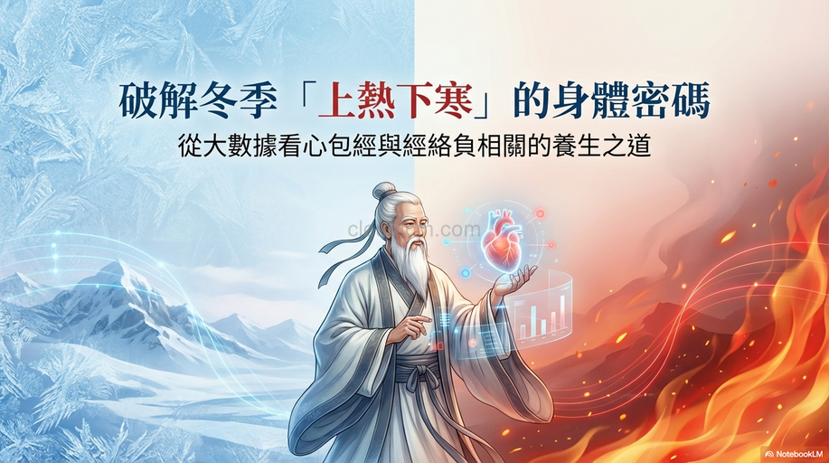 從心經,心包經的負相關，探討陰寒季節的養生之道！