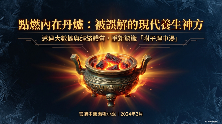 附子理中湯養生該如何運用?現代經絡體質必學中藥!