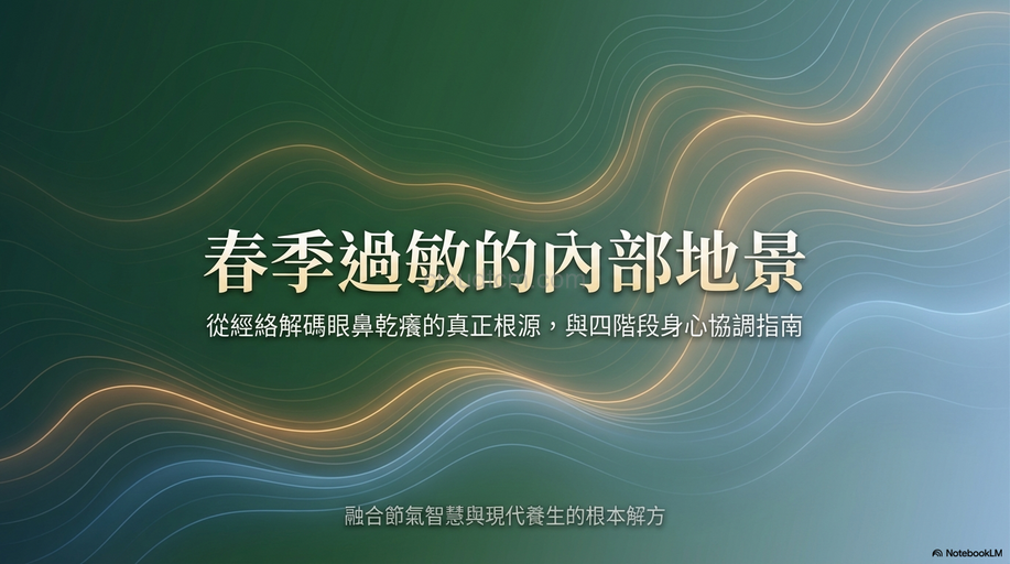 春季眼睛鼻子過敏發癢是怎麼回事？從經絡理解原因！