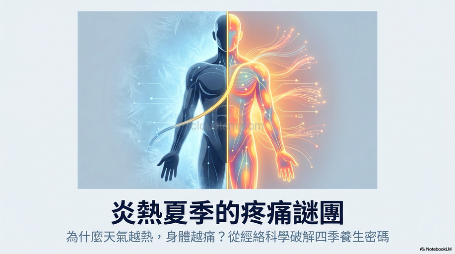炎熱夏季出現疼痛是怎麼回事?從經絡理解原理!
