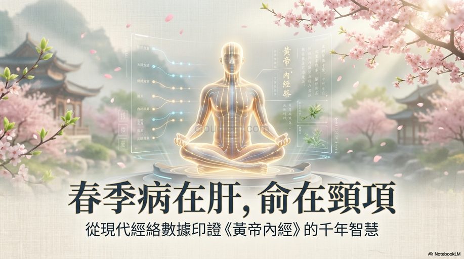 從經絡數據理解黃帝內經,春季病在頭、脖子現象