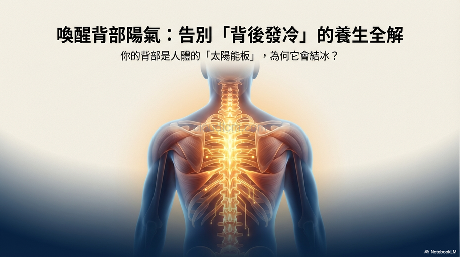 從經絡觀察人體背部發冷的3種原因,找出改善方法!