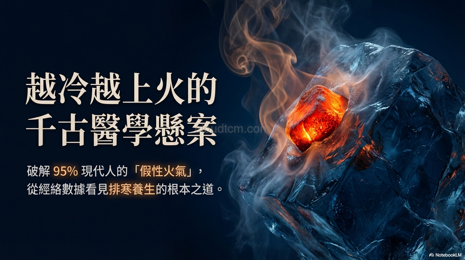 近百年人類火氣大？從經絡體質破解「寒涼派」流行原因！