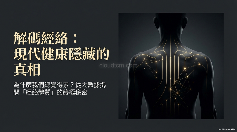 從中醫體質,解開現代人「經絡體質」的12個秘密!(下)