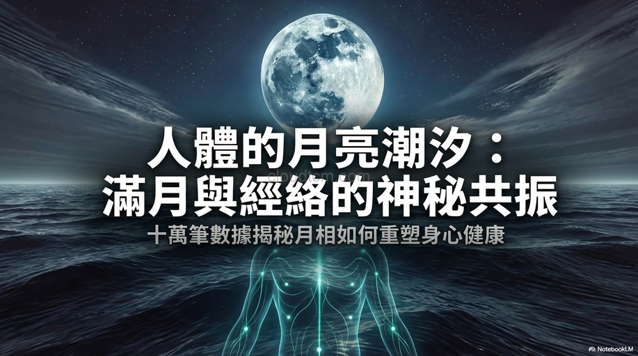 從經絡觀察「滿月」與人體身心健康的神秘影響！