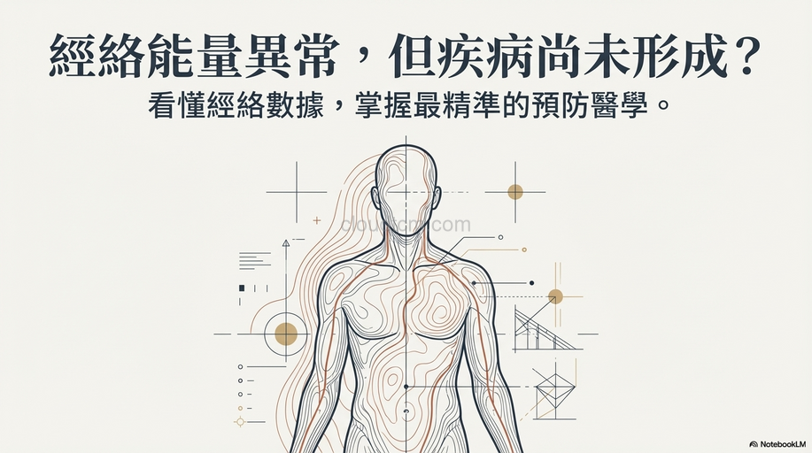 經絡能量異常但疾病尚未形成?正是預防醫學的特點!