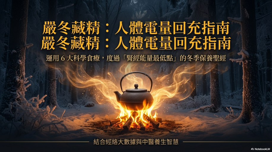 寒冷冬季及初春，可運用6種補腎養腎藥膳食療！