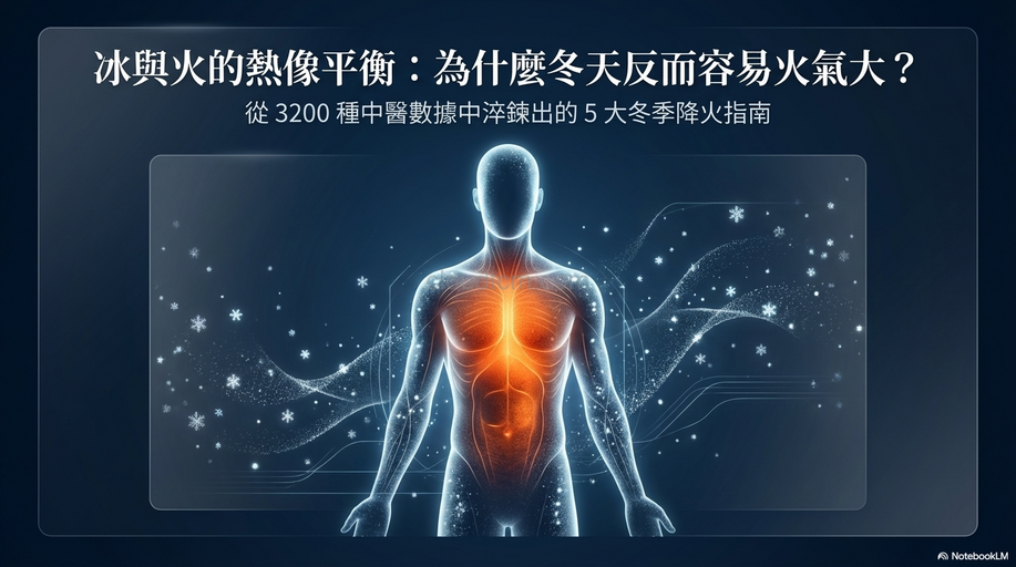 冬季反而火氣大嗎?可運用5類食療藥茶改善!