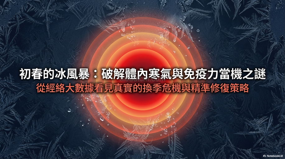 初春引爆體內寒氣,流感及免疫力低下應對之道!