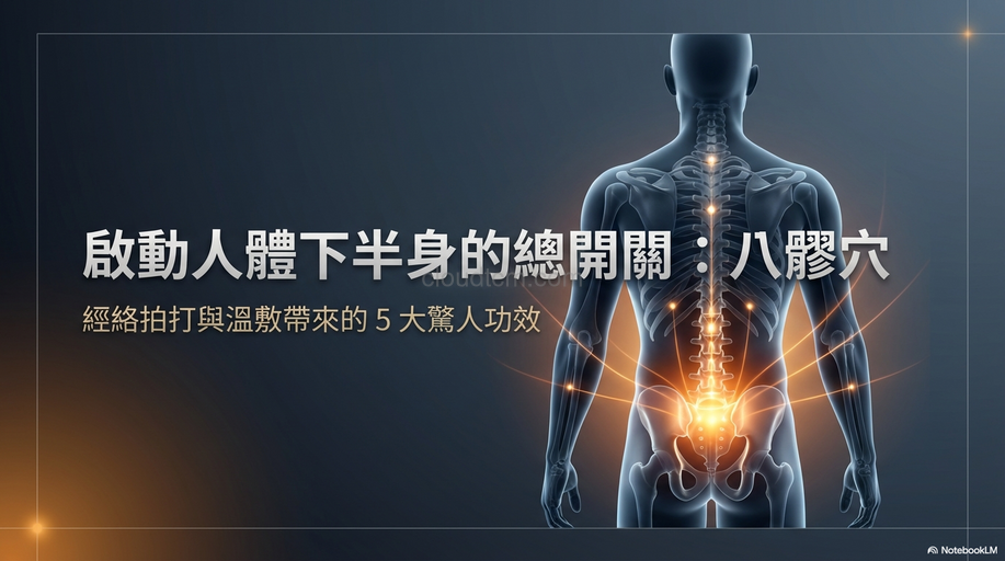 經絡拍打、艾灸、溫暖八髎穴帶來的5類強大功效!