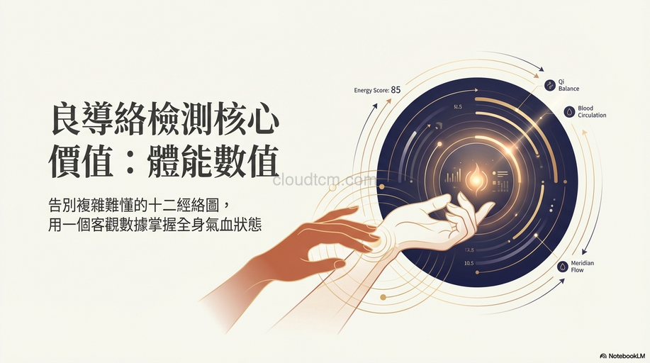 良導絡判讀：良導絡檢測核心價值在於體能數值！