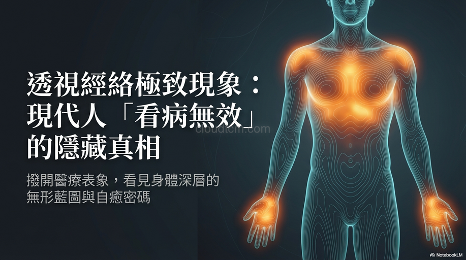 從經絡極致現象，深入發掘現代人看病無效的真相！