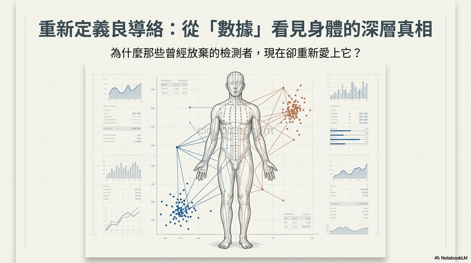 雲端中醫良導絡檢測系統與傳統差異,從數據全新理解!