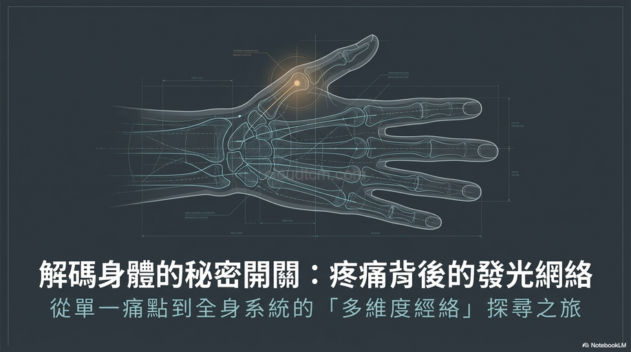 疼痛位置暗藏深層訊號你理解了嗎？自學中醫必學！