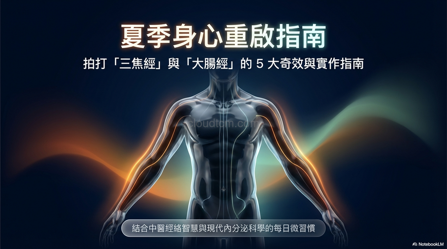 夏季拍打三焦經、大腸經帶來的5個好處! 一定要做!
