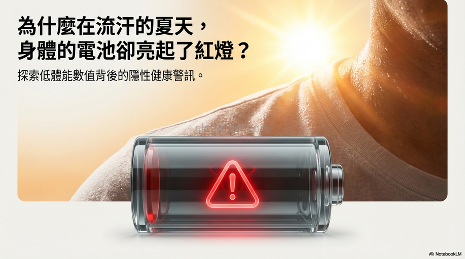 連炎熱夏天都掉電?低體能數值探討預防疾病關鍵!