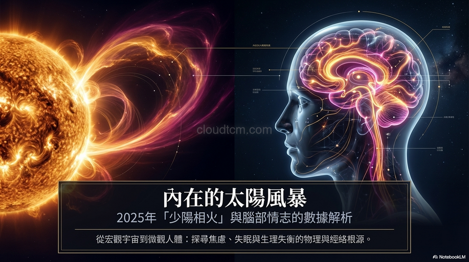 當相火擾動心神：從少陽經絡探尋腦部情志風暴之源(上)！