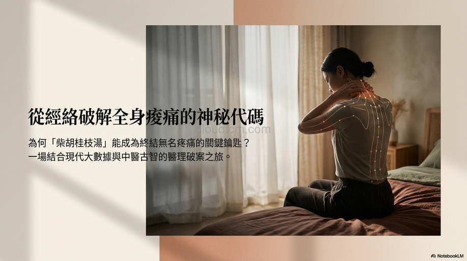 從經絡看全身酸痛:為何「柴胡桂枝湯」能有效改善?