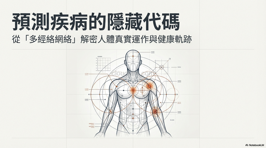 預測疾病很容易!從「多經絡」角度觀察理解原理!