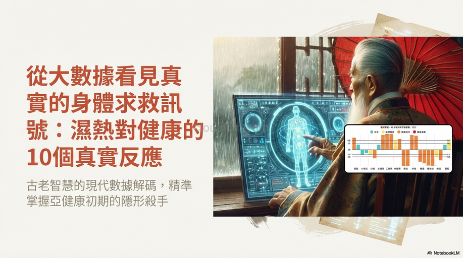 從經絡數據觀察:濕熱對健康影響的10個真實反應
