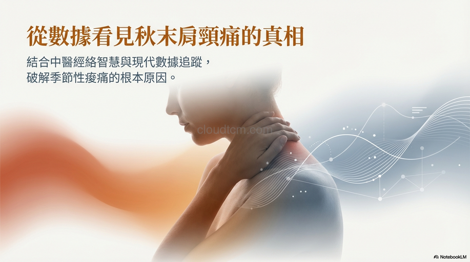 從經絡數據看季節變化,為何秋末初冬肩頸痠痛爆發?