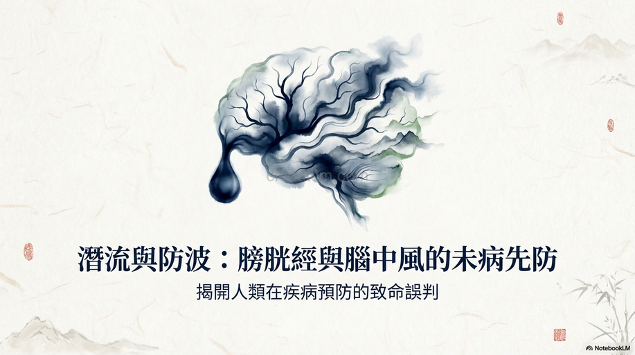 重視膀胱經預防腦中風,人類在疾病預防的致命誤判!