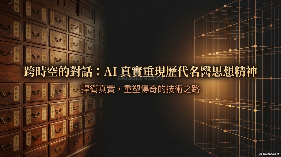 AI真實重現歷代名醫思想精神:跨時空與倪海廈對話