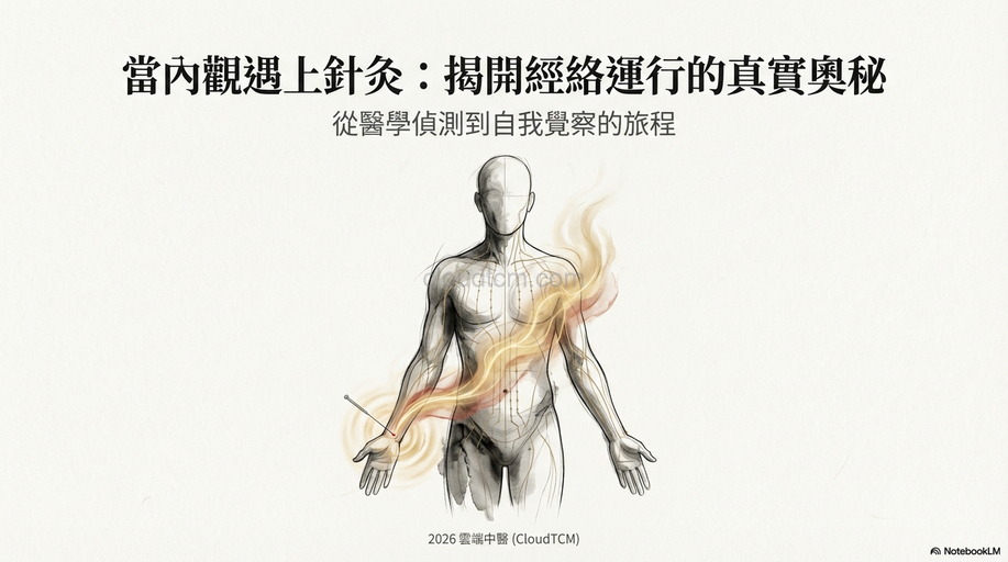 經絡真的存在嗎?用內觀與針灸親眼看見答案!