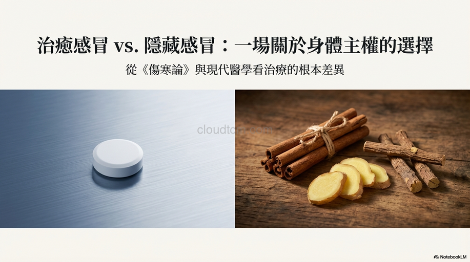 感冒治療的關鍵差別，中藥與西藥究竟在想什麼？