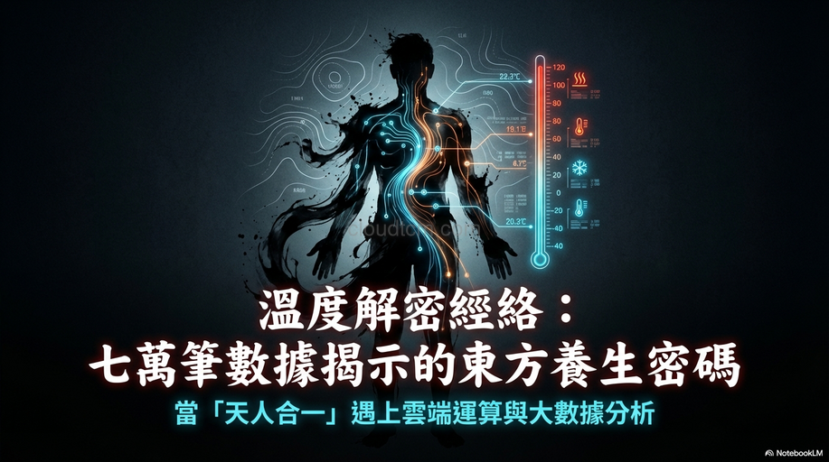 從大量現代經絡數據證明,經絡型態與天氣溫度有關!