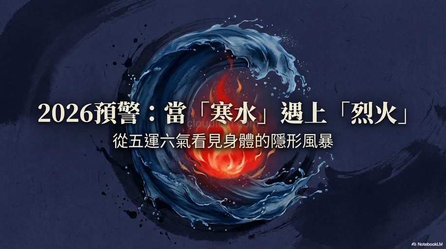 從經絡體質,預測2026年「五運六氣」對身體的影響!