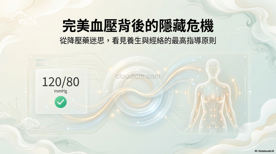 從降血壓藥導致腦中風的迷思,找出養生的最高原則!