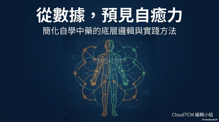 從自己的經絡數據，簡化自學中藥的原理與方法！