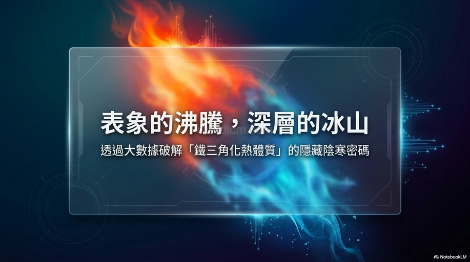 從膽經觀察,鐵三角化熱體質的體內陰寒現象