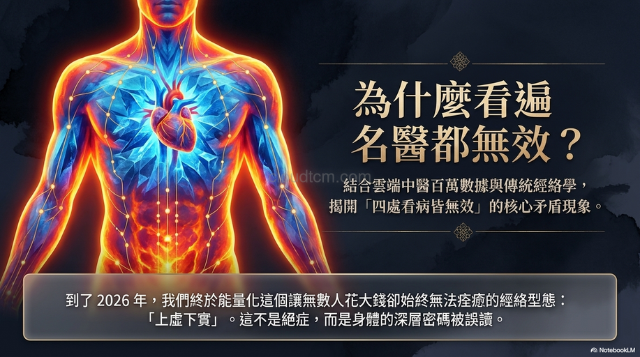 為什麼看遍名醫都無效?關鍵可能是「上虛下實」