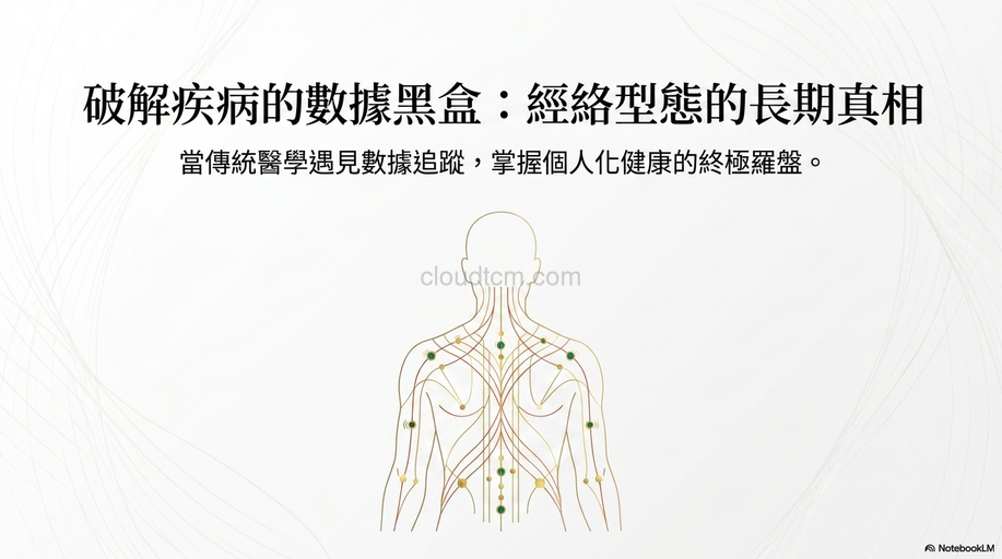 從經絡數據推斷疾病的原理,從整體經絡型態理解(上)