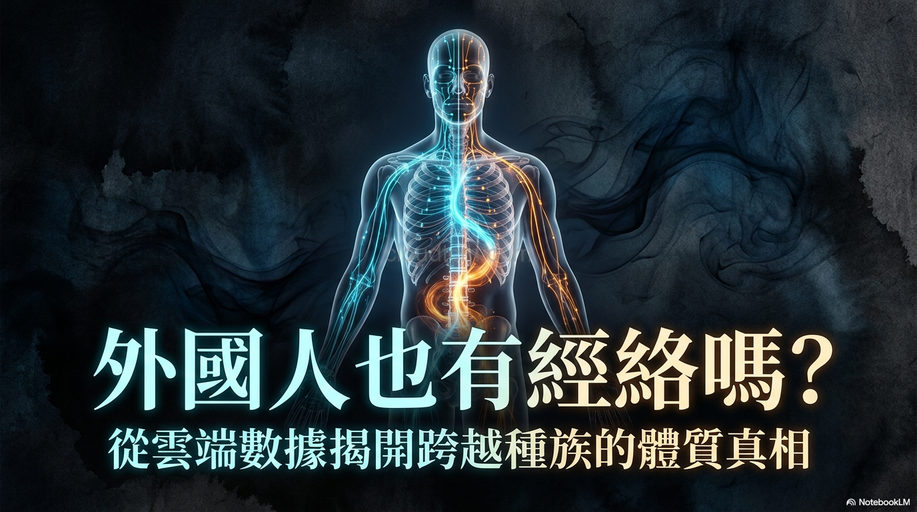 外國人也有經絡嗎?從經絡數據揭開西方人體質真相!