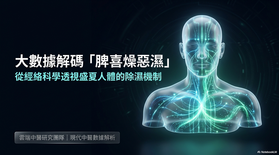 「脾喜燥惡濕」可印證嗎？以天氣濕度數據看中醫脾胃！