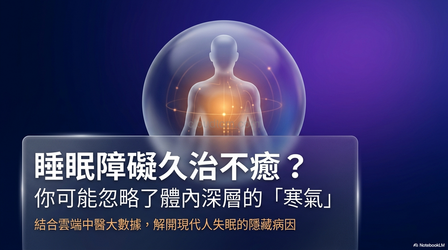睡眠障礙久治不癒？你可能忽略了體內深層的寒氣