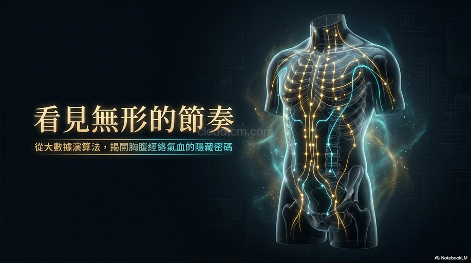 從個人經絡數據，找出胸部與腹部經絡氣血阻塞指數