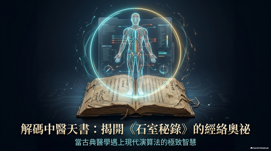 中醫天書到底在寫什麼?揭開《石室秘錄》的經絡奧祕