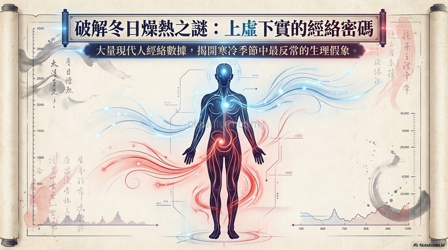 從天氣溫度破解「上虛下實」經絡型態?找出改善方法!