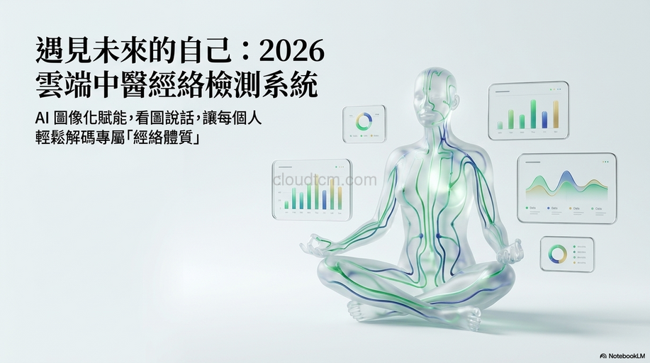 經絡檢測個人版整合圖形化解說，新手也輕鬆學會！(2026版)