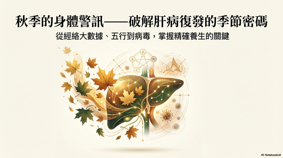 秋季肝病容易復發,從少陽經絡,五行與病毒理解!